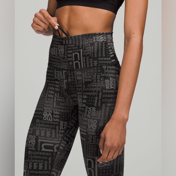 Lululemon Wunder Train High-Rise Tight 25" Leggings 
Lululemon Ombre Black Multi - Picture 4 of 15